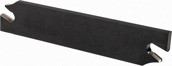 Iscar - 7.4 to 8.5mm Groove Width, Neutral Cut, SGFH Indexable Grooving Blade - GFN-C Insert Style, Series Self-Grip - Exact Tooling