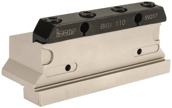 Iscar - Tool Block Style SGTBU, 1.26" Blade Height, 4.33" OAL, 1.97"& OAH, Indexable Cutoff Blade Tool Block - 1" Shank Height, 0.9" Shank Width, Reversible, Through Coolant - Exact Tooling