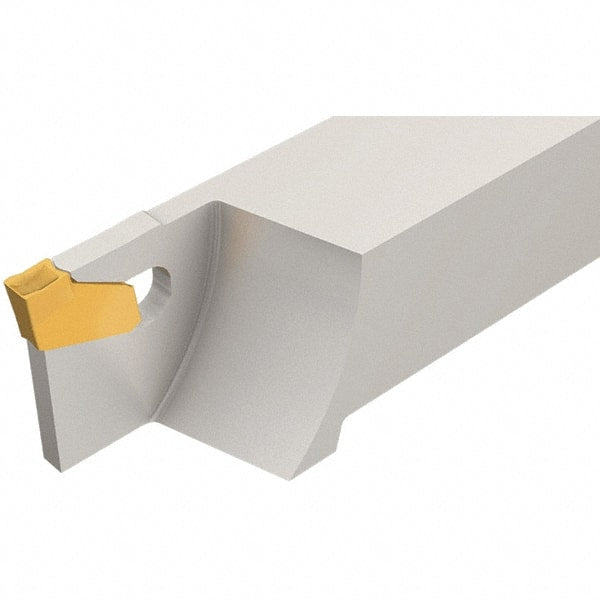 Iscar - SGTF, Left Hand Cut, 1.13" Max Workpc Diam, Indexable Cutoff Toolholder - 3/8" Shank Width, 3/8" Shank Height, 3" OAL - Exact Tooling