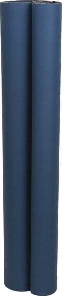 Norton - 37" Wide x 60" OAL, 120 Grit, Zirconia Alumina Abrasive Belt - Zirconia Alumina, Fine, Coated, X Weighted Cloth Backing, Wet/Dry, Series R823 - Exact Tooling
