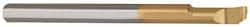 Carmex - 0.16" Min Bore Diam, 0.39" Max Bore Depth, 4mm Shank Diam, Boring Bar - 0.008" Corner Radius, Right Hand Cut, Solid Carbide, Bright Finish - Exact Tooling
