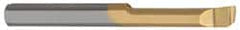 Carmex - 0.2" Min Bore Diam, 0.87" Max Bore Depth, 5mm Shank Diam, Boring Bar - 0.008" Corner Radius, Right Hand Cut, Solid Carbide, Bright Finish - Exact Tooling