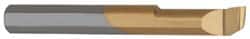 Carmex - 0.32" Min Bore Diam, 0.87" Max Bore Depth, 8mm Shank Diam, Boring Bar - 0.008" Corner Radius, Right Hand Cut, Solid Carbide, Bright Finish - Exact Tooling