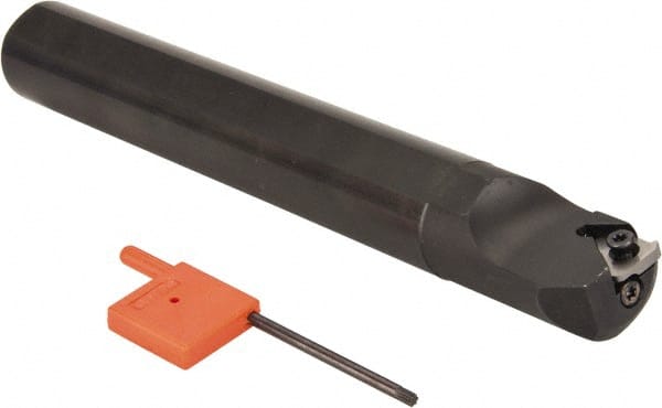 Iscar - Internal Thread, Right Hand Cut, 1" Shank Width x 1" Shank Height Indexable Threading Toolholder - 8" OAL, R 16 Insert Compatibility, SI Toolholder, Series SIR - Exact Tooling