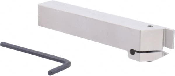 Iscar - TGD, External, Left Hand, 0.29" Max Depth of Cut, 0.118 to 1/8" Groove Width, Indexable Grooving Tool Holder - TGMF 3.. Insert Compatibility, 3/4" Shank Height, 3/4" Shank Width, 5" OAL - Exact Tooling