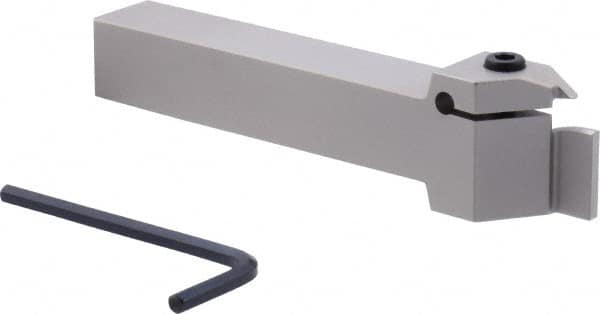 Iscar - TGD, External, Right Hand, 0.683" Max Depth of Cut, 0.157 to 0.197" Groove Width, Indexable Grooving Tool Holder - TGM... Insert Compatibility, 3/4" Shank Height, 3/4" Shank Width, 5" OAL - Exact Tooling