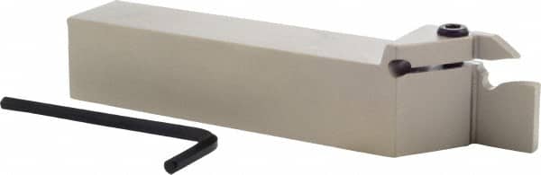 Iscar - TGD, External, Right Hand, 0.7" Max Depth of Cut, 0.197" Max Groove Width, Indexable Grooving Tool Holder - TGM... Insert Compatibility, 1" Shank Height, 1" Shank Width, 5-1/2" OAL - Exact Tooling