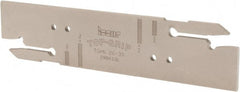Iscar - 3" Groove Width, 15mm Max Depth of Cut, Right Hand Cut, TGHN Indexable Grooving Blade - TGMF 3.. Insert Style, Series Top Grip - Exact Tooling