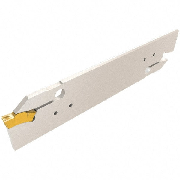 Iscar - 6 to 6.35mm Groove Width, 26mm Max Depth of Cut, Right Hand Cut, TGHN Indexable Grooving Blade - TGMF 6.. Insert Style, Series Top Grip - Exact Tooling