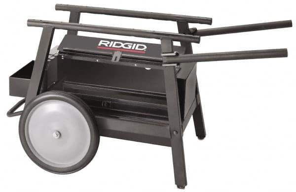 Ridgid - Polymer, Steel Metal Cutting and Forming Machine Stand - For Use with Model 535, 535A, 1224 and 300 Threading Machine - Exact Tooling