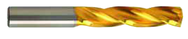 14.6mm Dia-Carbide HP 5XD Drill-150° Point-TiN - Exact Tooling