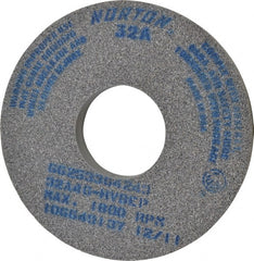Norton - 14" Diam x 5" Hole x 1-1/2" Thick, H Hardness, 46 Grit Surface Grinding Wheel - Aluminum Oxide, Type 1, Coarse Grade, 1,800 Max RPM, Vitrified Bond, No Recess - Exact Tooling