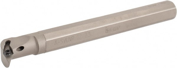 Iscar - 1.04" Min Bore Diam, 7" OAL, 3/4" Shank Diam, Indexable Boring Bar - 1.2" Max Bore Depth, VN.. 2.5 Insert, Screw Holding Method - Exact Tooling