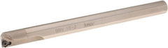 Iscar - 0.67" Min Bore Diam, 8" OAL, 5/8" Shank Diam, BBN Indexable Boring Bar - TP.. 2 Insert, Screw Holding Method - Exact Tooling