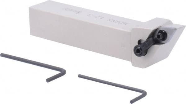 Iscar - MDJN, Right Hand Cut, 93° Lead Angle, 3/4" Shank Height x 3/4" Shank Width, Negative Rake Indexable Turning Toolholder - 4-1/2" OAL, DNMG 33.. Insert Compatibility, Series Isoturn - Exact Tooling