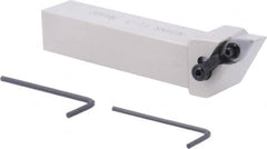 Iscar - MDJN, Right Hand Cut, 93° Lead Angle, 3/4" Shank Height x 3/4" Shank Width, Negative Rake Indexable Turning Toolholder - 4-1/2" OAL, DNMG 33.. Insert Compatibility, Series Isoturn - Exact Tooling