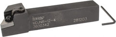 Iscar - MDJN, Right Hand Cut, 3° Lead Angle, 3/4" Shank Height x 3/4" Shank Width, Negative Rake Indexable Turning Toolholder - 4-1/2" OAL, DN..43. Insert Compatibility, Series Isoturn - Exact Tooling