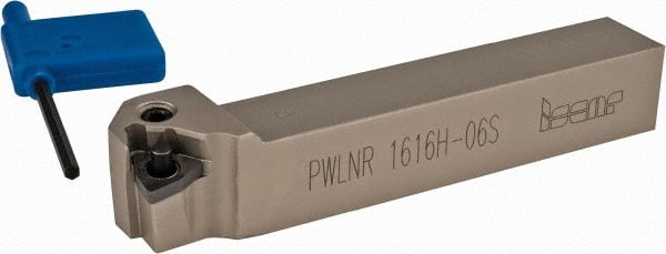 Iscar - PWLN, Right Hand Cut, 16mm Shank Height x 16mm Shank Width, Negative Rake Indexable Turning Toolholder - 100mm OAL, WN.. Insert Compatibility, Series Isoturn - Exact Tooling