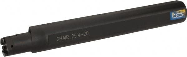 Iscar - 1-13/32" Min Bore Diam, 12" OAL, 1" Shank Diam, A-MCLN Indexable Boring Bar - 4" Max Bore Depth, CN.. 43.. Insert, Clamp Holding Method - Exact Tooling