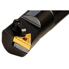 Iscar - 1.28" Min Bore Diam, 10" OAL, 1" Shank Diam, A-MTFN Indexable Boring Bar - TN.. 3.. Insert, Clamp Holding Method - Exact Tooling