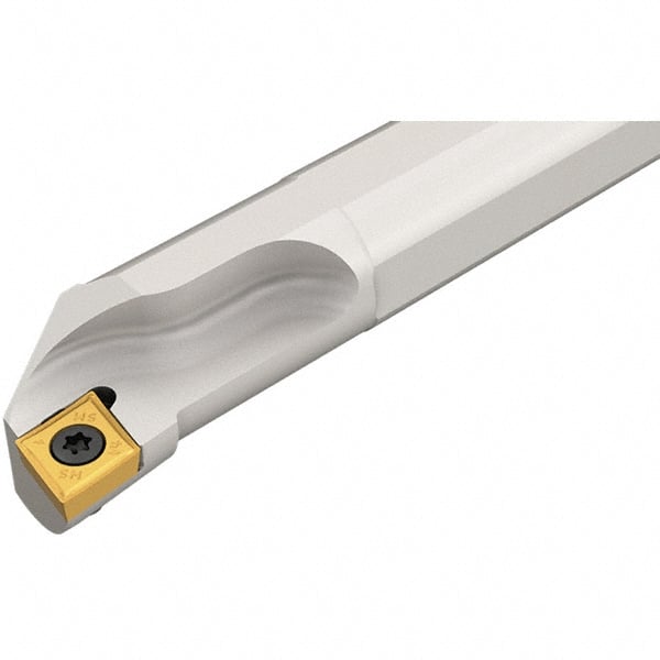 Iscar - 0.78" Min Bore Diam, 8" OAL, 5/8" Shank Diam, S-SCLC Indexable Boring Bar - 1.77" Max Bore Depth, CC.T 3 Insert, Screw Holding Method - Exact Tooling