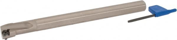 Iscar - 0.78" Min Bore Diam, 8" OAL, 5/8" Shank Diam, Indexable Boring Bar - 1.77" Max Bore Depth, CC.. 32.52 Insert, Screw Holding Method - Exact Tooling