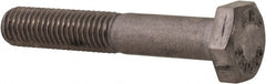 Value Collection - 1/4-28 UNF, 1-1/2" Length Under Head Hex Head Cap Screw - Fully Threaded, Grade 316 Stainless Steel, Uncoated, 7/16" Hex - Exact Tooling