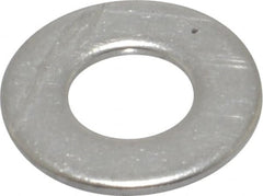 Value Collection - #10 Screw, Grade 316 Stainless Steel Standard Flat Washer - 13/64" ID x 7/16" OD, 0.031" Thick, Plain Finish - Exact Tooling