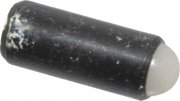 Gibraltar - 0.44" Body Length x 3/16" Body Diam, 1 Lb Init to 2.5 Lb Final End Force, Steel Press Fit Ball Plunger - 5/32" Ball Diam, 0.058" Max Ball Reach, +0.0010; +0.0020" Tolerance - Exact Tooling