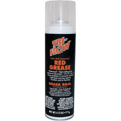 Tri-Flow - 6.25 oz Aerosol Aluminum High Temperature Grease - Brown, High Temperature, 475°F Max Temp, - Exact Tooling