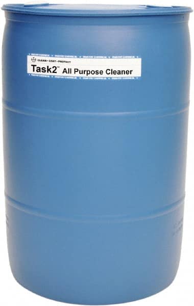 Master Fluid Solutions - 54 Gal Drum All-Purpose Cleaner - Liquid, Water-Based Cleaning Agent, Citrus - Exact Tooling