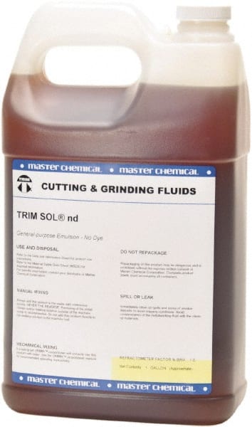Master Fluid Solutions - 1 Gal Jug Cutting & Grinding Fluid - Liquid - Exact Tooling