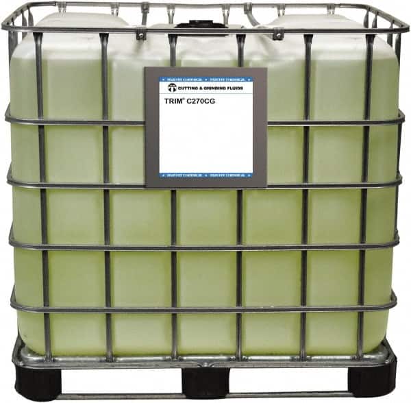 Master Fluid Solutions - Trim C270CG, 270 Gal Tote Cutting & Grinding Fluid - Synthetic, For Cutting, Grinding - Exact Tooling