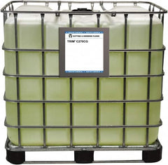 Master Fluid Solutions - Trim C270CG, 270 Gal Tote Cutting & Grinding Fluid - Synthetic, For Cutting, Grinding - Exact Tooling