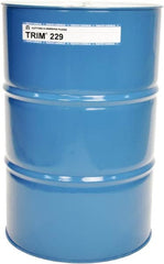 Master Fluid Solutions - Trim 229, 54 Gal Drum Cutting & Grinding Fluid - Synthetic, For Cutting, Grinding - Exact Tooling