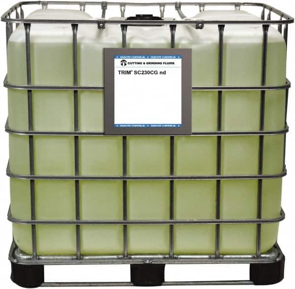 Master Fluid Solutions - Trim SC230CG nd, 270 Gal Tote Cutting & Grinding Fluid - Semisynthetic, For Cutting, Grinding - Exact Tooling
