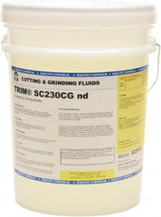 Master Fluid Solutions - Trim SC230CG nd, 5 Gal Pail Cutting & Grinding Fluid - Semisynthetic, For Cutting, Grinding - Exact Tooling