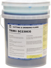 Master Fluid Solutions - Trim SC230CG, 5 Gal Pail Cutting & Grinding Fluid - Semisynthetic, For Cutting, Grinding - Exact Tooling
