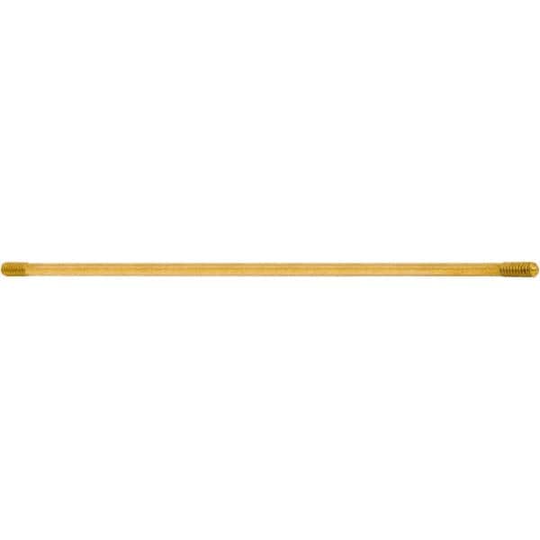 Control Devices - Float Valve Rods & Accessories; Type: Float Valve Rod ; Length (Inch): 12 ; Thread Size: 3/8-16 ; Material: Brass ; Material: Brass ; Thread Length: 1 (Inch) - Exact Tooling