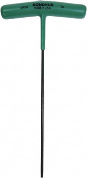Bondhus - T6 Torx Key - T-Handle Cushion Grip - Exact Tooling