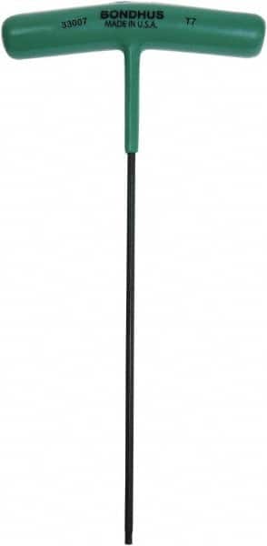 Bondhus - T7 Torx Key - T-Handle Cushion Grip - Exact Tooling