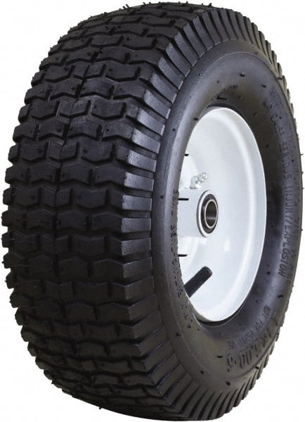 Marathon Industries - 5" Wide x 13" High x 5" Deep Turf Pneumatic Hand Truck Tire - 350 Lb Load Capacity - Exact Tooling