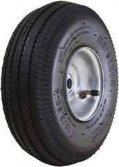Marathon Industries - 3-19/64" Wide x 10-1/2" High x 4" Deep Sawtooth Pneumatic Hand Truck Tire - 300 Lb Load Capacity - Exact Tooling