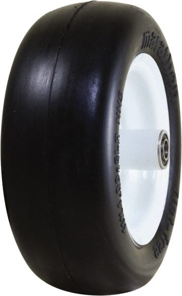 Marathon Industries - 4" Wide x 11" High x 5" Deep Flat Free Hand Truck Tire - 400 Lb Load Capacity - Exact Tooling