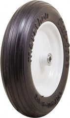 Marathon Industries - 3-13/64" Wide x 13" High x 4" Deep Flat Free Hand Truck Tire - 300 Lb Load Capacity - Exact Tooling