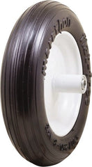 Marathon Industries - 3-13/64" Wide x 13" High x 6" Deep Flat Free Hand Truck Tire - 300 Lb Load Capacity - Exact Tooling