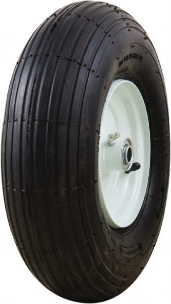 Marathon Industries - 3-45/64" Wide x 13" High x 4" Deep Pneumatic Hand Truck Tire - 300 Lb Load Capacity - Exact Tooling
