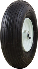 Marathon Industries - 3-45/64" Wide x 13" High x 4" Deep Pneumatic Hand Truck Tire - 300 Lb Load Capacity - Exact Tooling