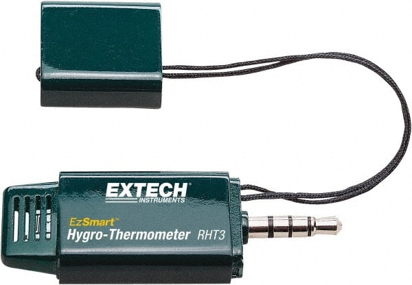 Extech - Thermometer/Hygrometers & Barometers Type: Hygrometer Minimum Relative Humidity (%): 20 - Exact Tooling
