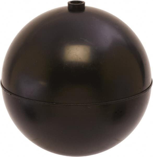 Control Devices - Plastic Floats; Diameter (Inch): 6 ; Thread Size: 1/4-20 ; Maximum Working Pressure (psi): 100 ; Material: Polypropylene ; Material: Polypropylene - Exact Tooling